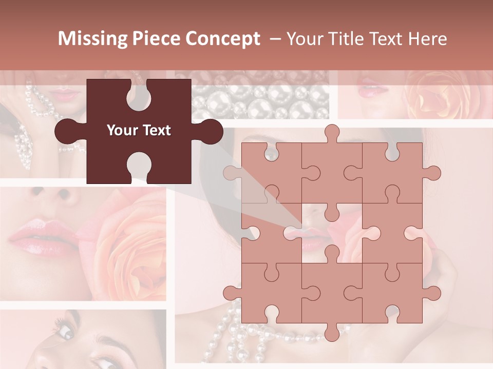 Flower Glamour Beautiful PowerPoint Template