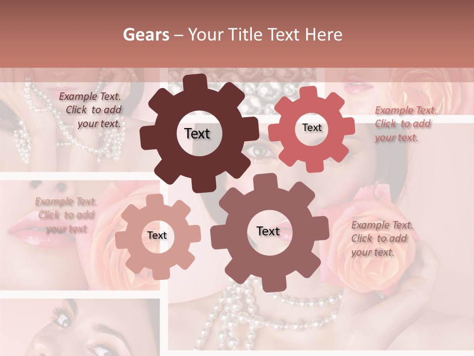 Flower Glamour Beautiful PowerPoint Template