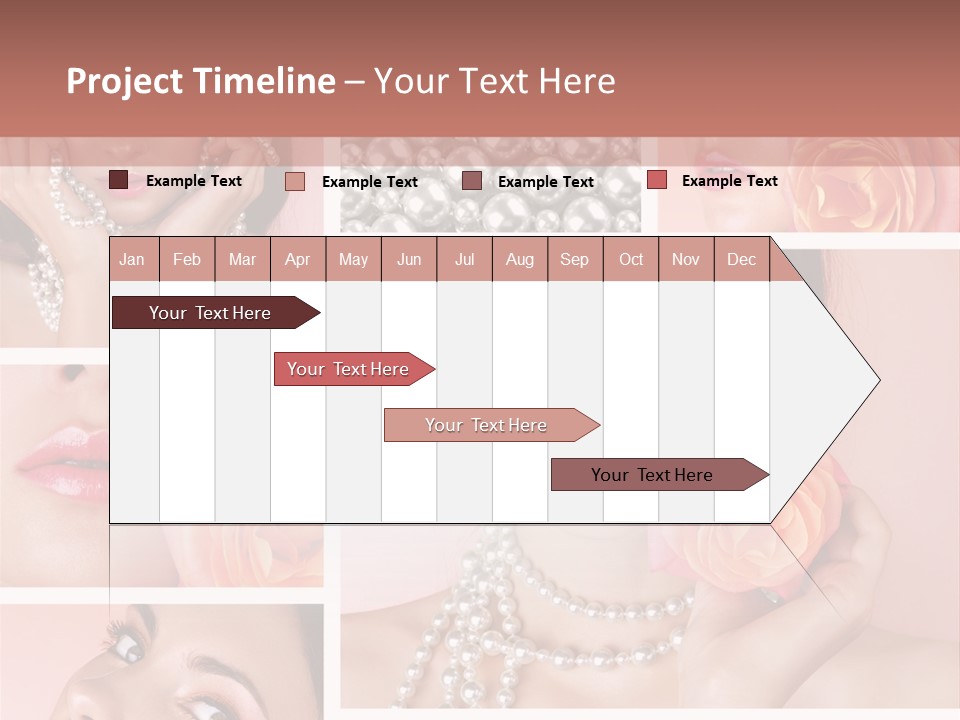 Flower Glamour Beautiful PowerPoint Template