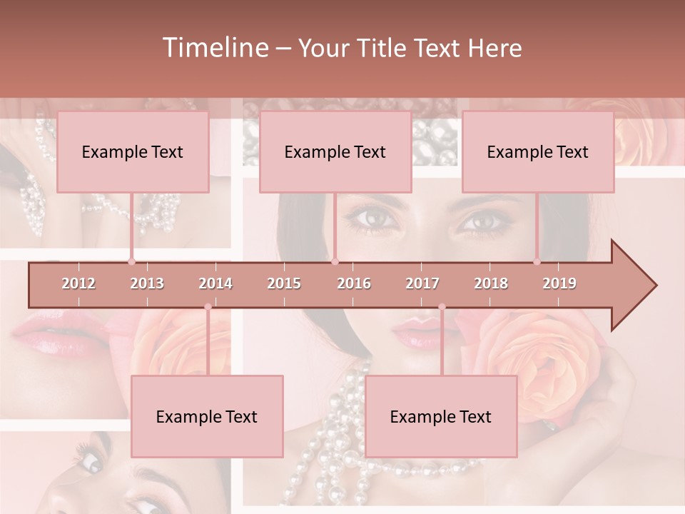 Flower Glamour Beautiful PowerPoint Template