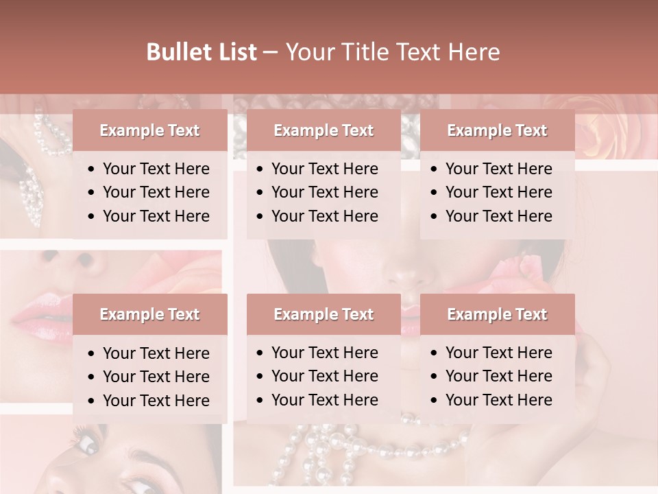 Flower Glamour Beautiful PowerPoint Template