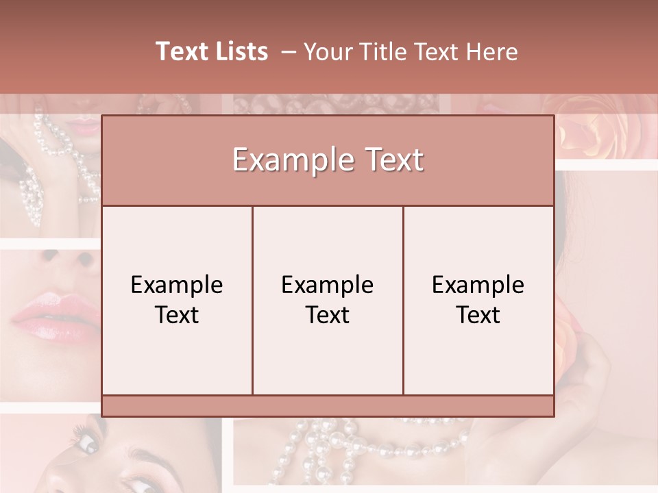 Flower Glamour Beautiful PowerPoint Template