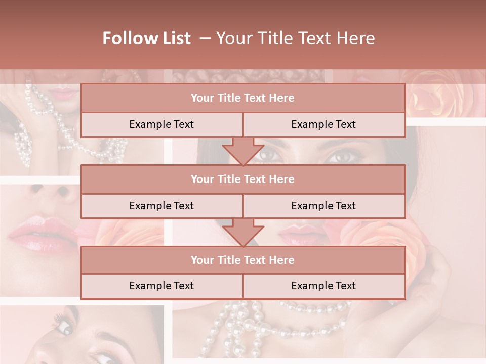 Flower Glamour Beautiful PowerPoint Template