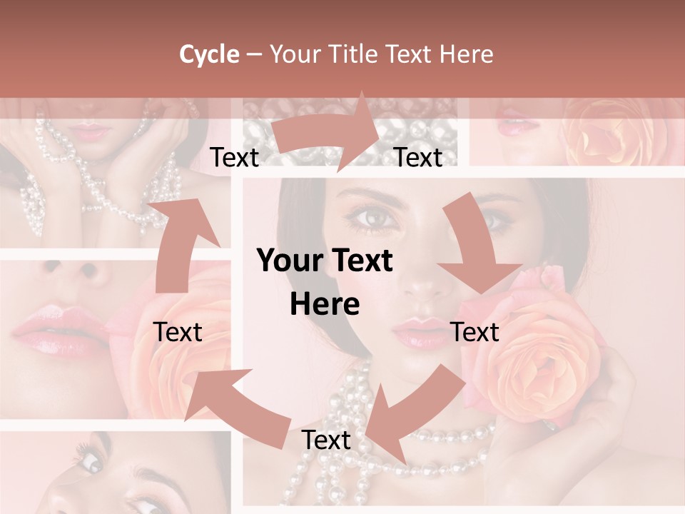Flower Glamour Beautiful PowerPoint Template