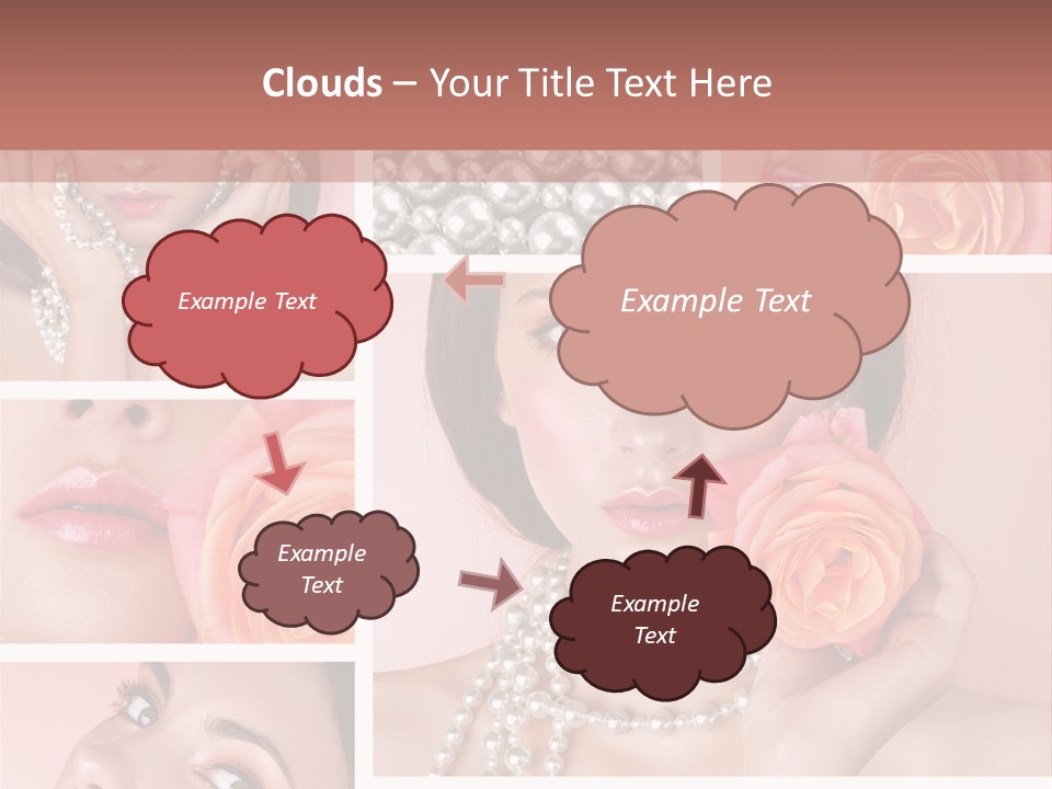 Flower Glamour Beautiful PowerPoint Template