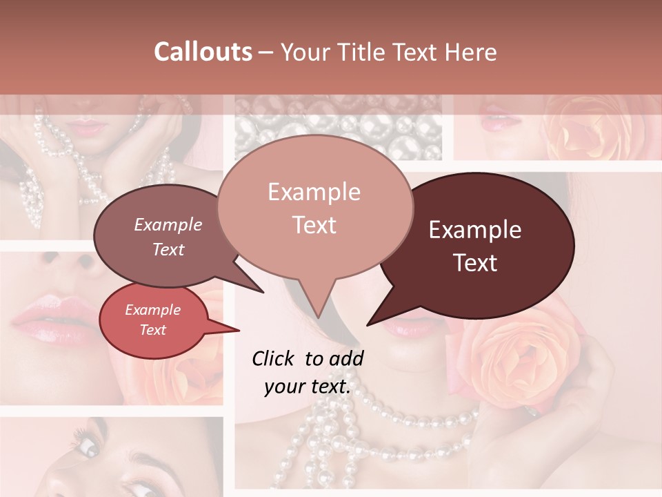 Flower Glamour Beautiful PowerPoint Template