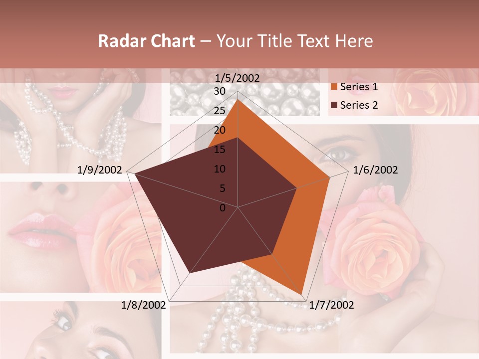 Flower Glamour Beautiful PowerPoint Template