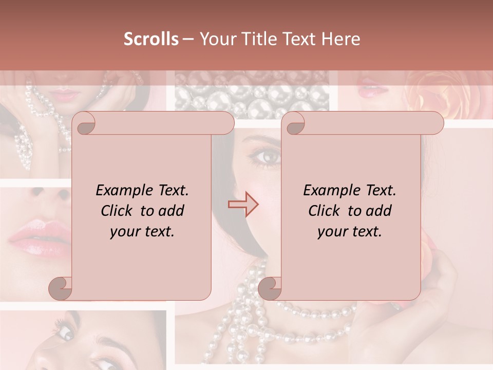 Flower Glamour Beautiful PowerPoint Template