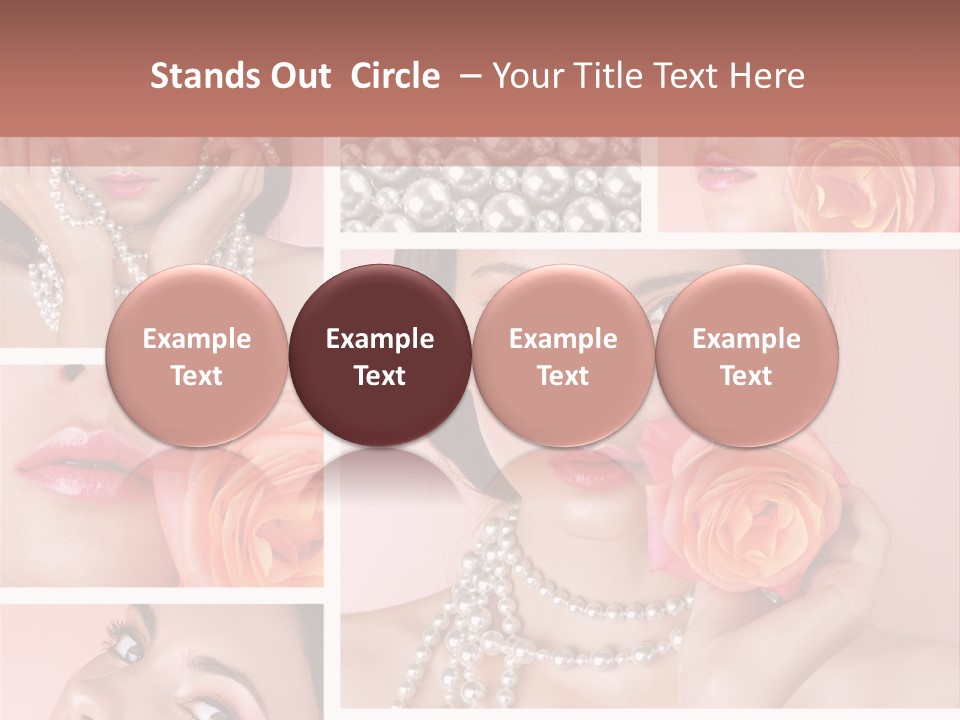 Flower Glamour Beautiful PowerPoint Template