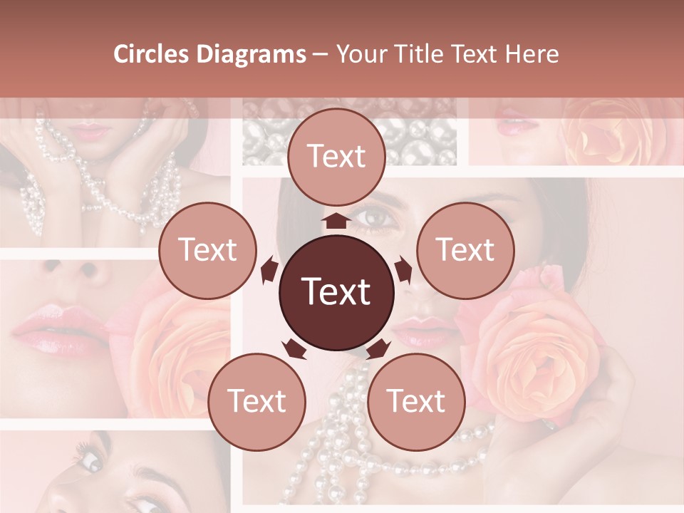 Flower Glamour Beautiful PowerPoint Template