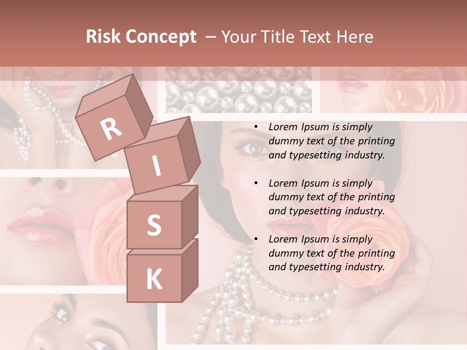 Flower Glamour Beautiful PowerPoint Template