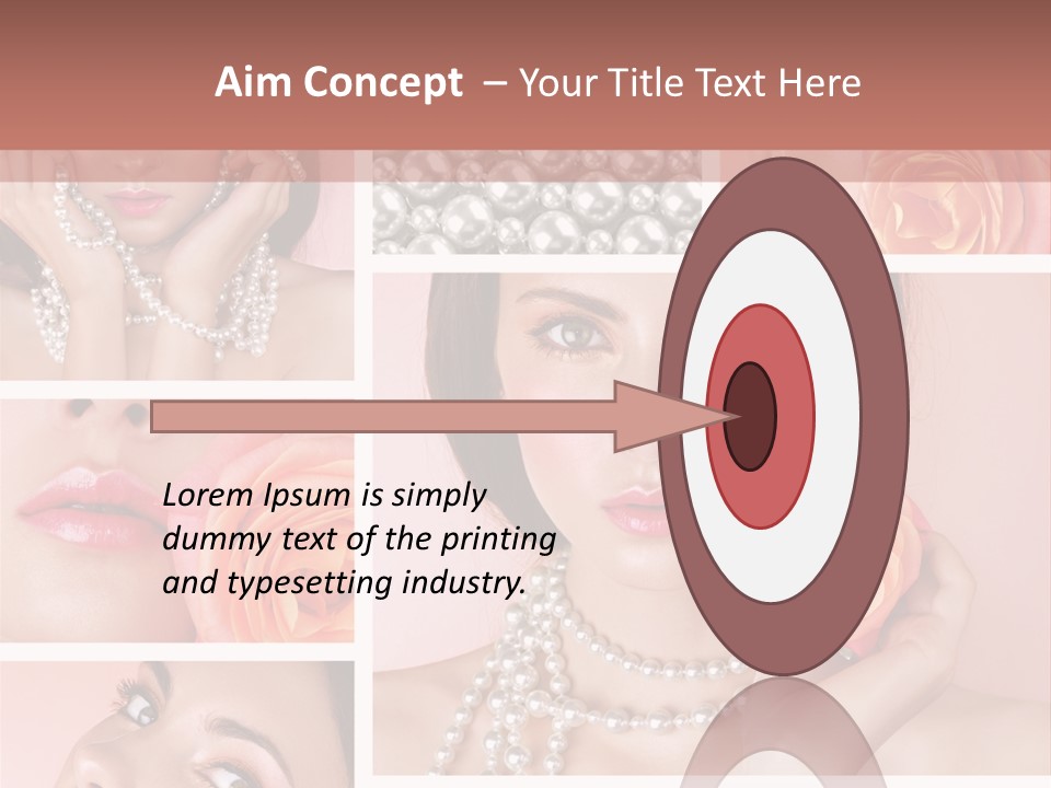 Flower Glamour Beautiful PowerPoint Template