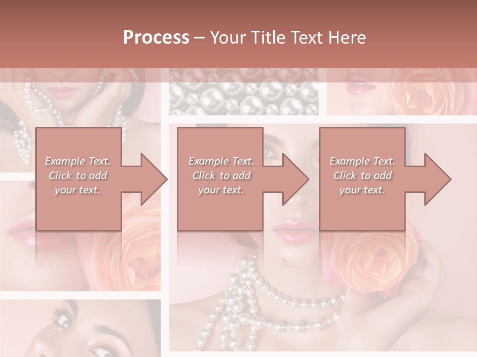 Flower Glamour Beautiful PowerPoint Template
