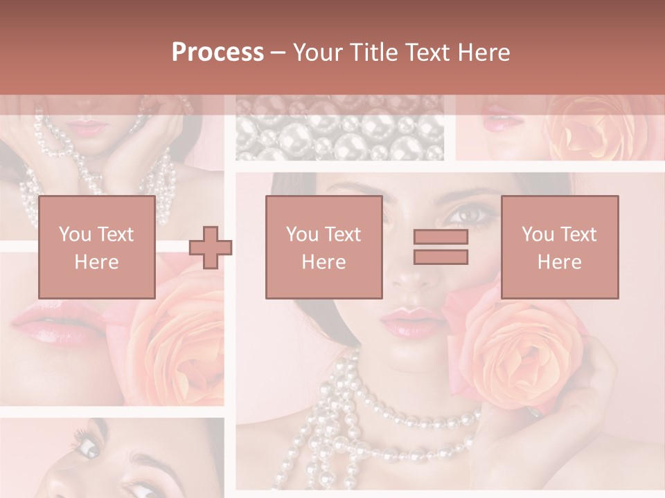Flower Glamour Beautiful PowerPoint Template