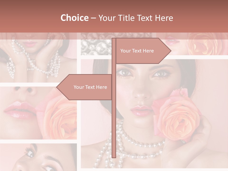 Flower Glamour Beautiful PowerPoint Template