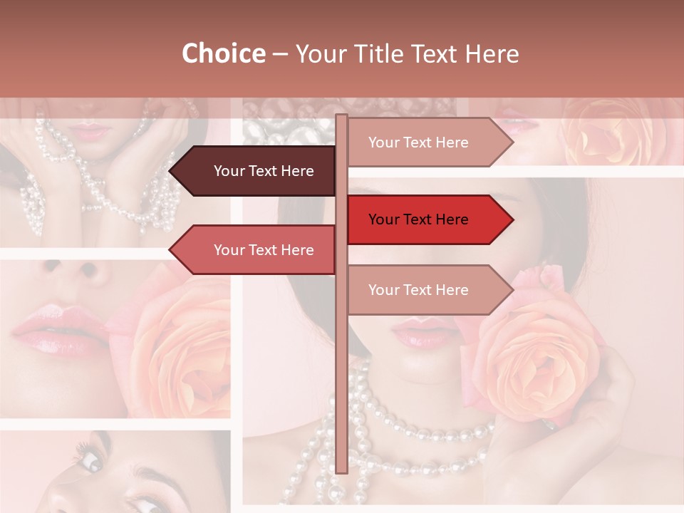 Flower Glamour Beautiful PowerPoint Template