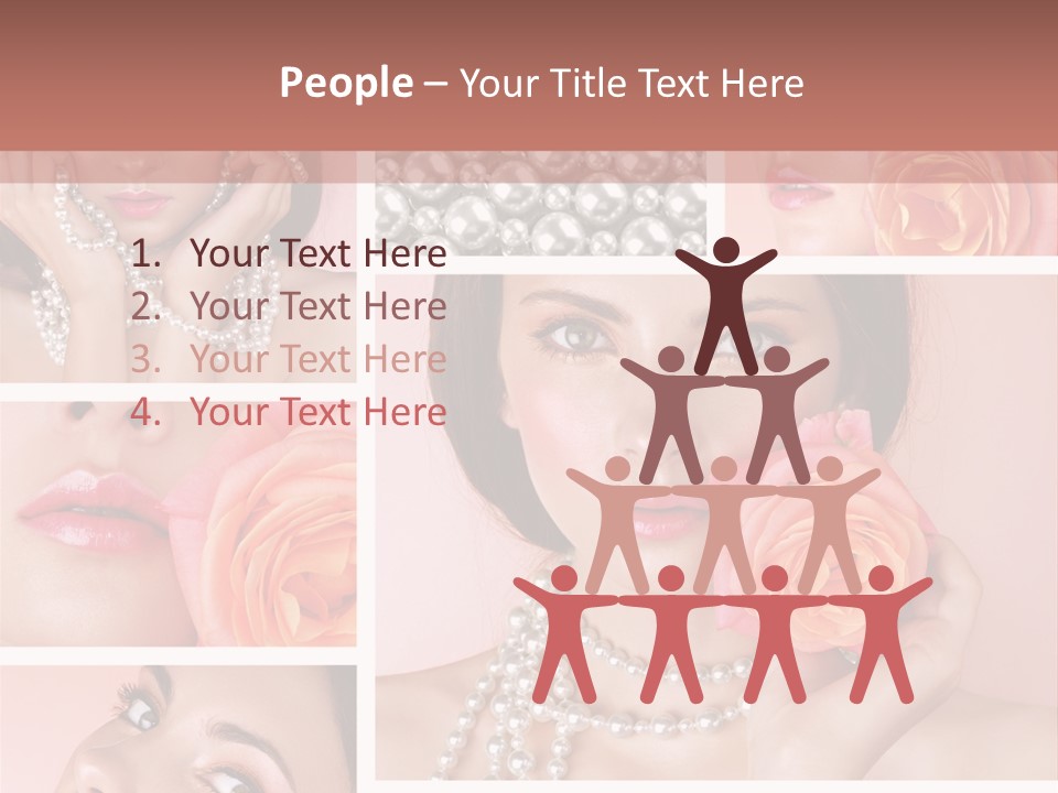 Flower Glamour Beautiful PowerPoint Template