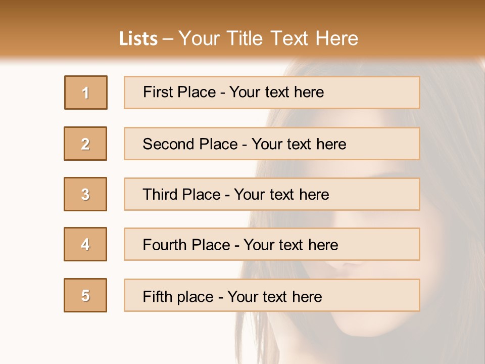 Isolated Summer  PowerPoint Template