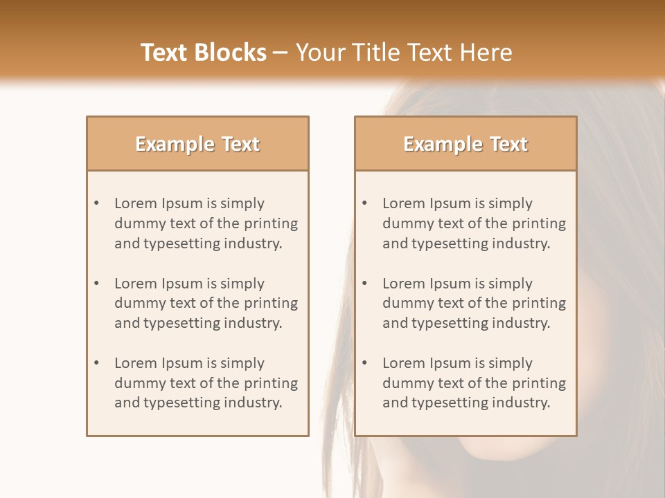 Isolated Summer  PowerPoint Template