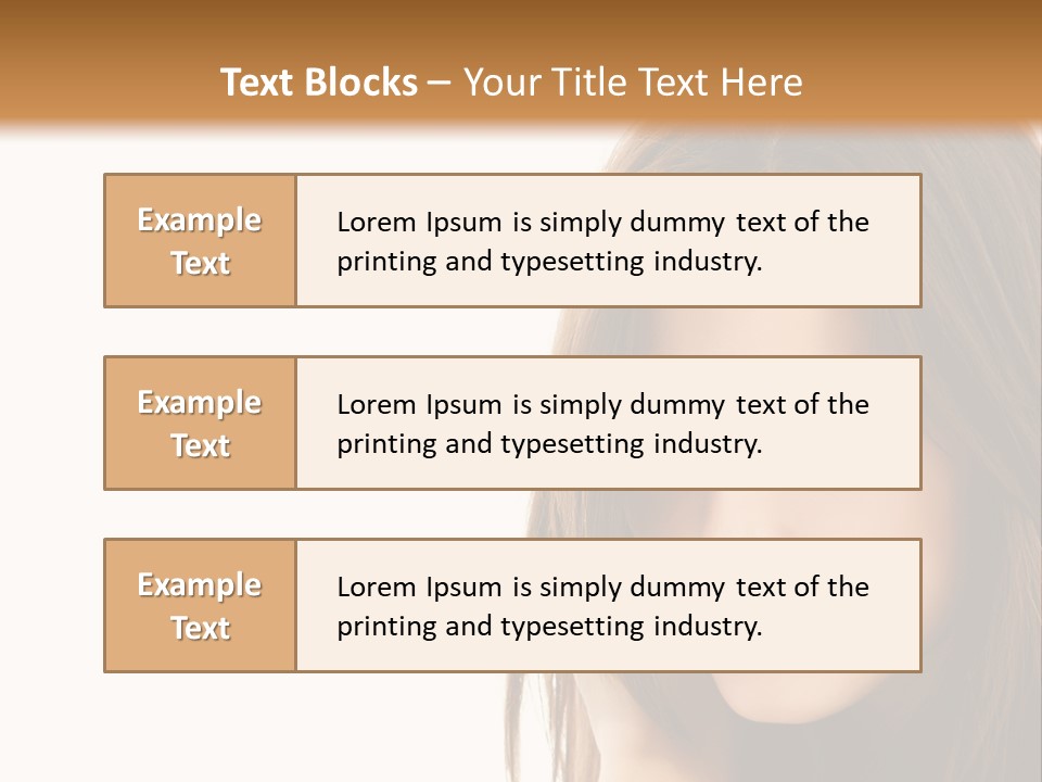 Isolated Summer  PowerPoint Template