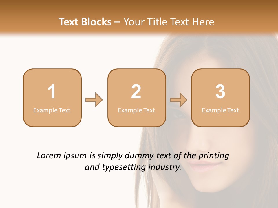 Isolated Summer  PowerPoint Template