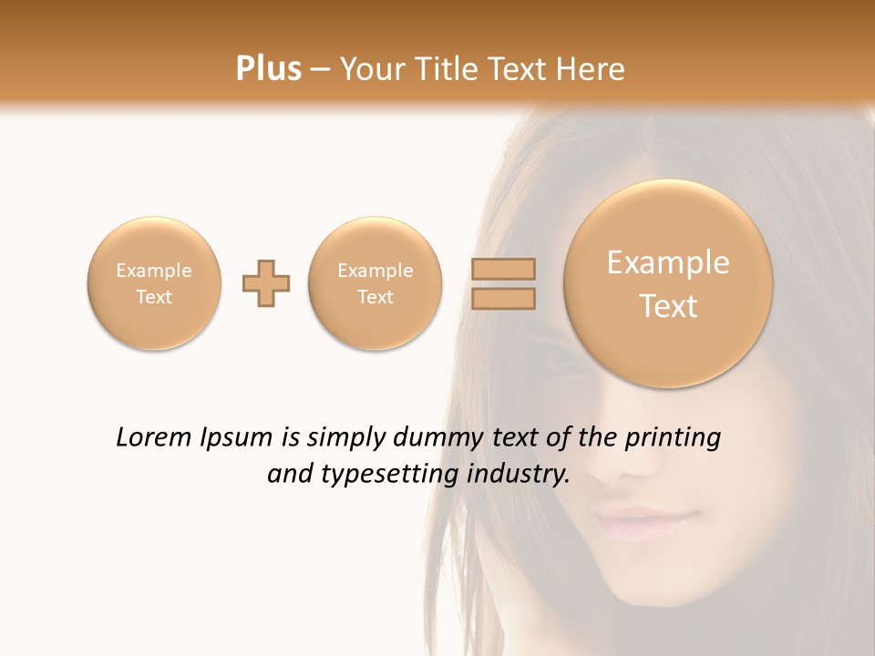 Isolated Summer  PowerPoint Template