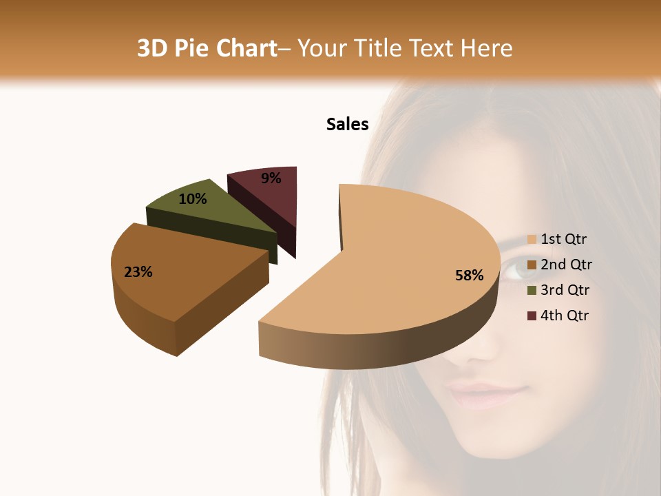 Isolated Summer  PowerPoint Template