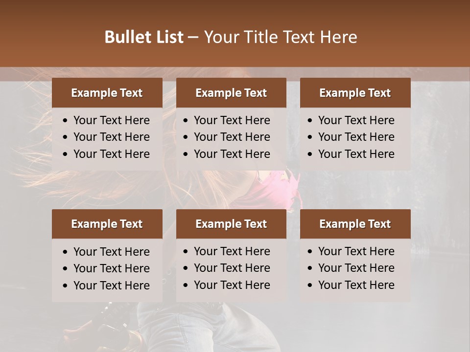 Exercise Modern Fashion PowerPoint Template