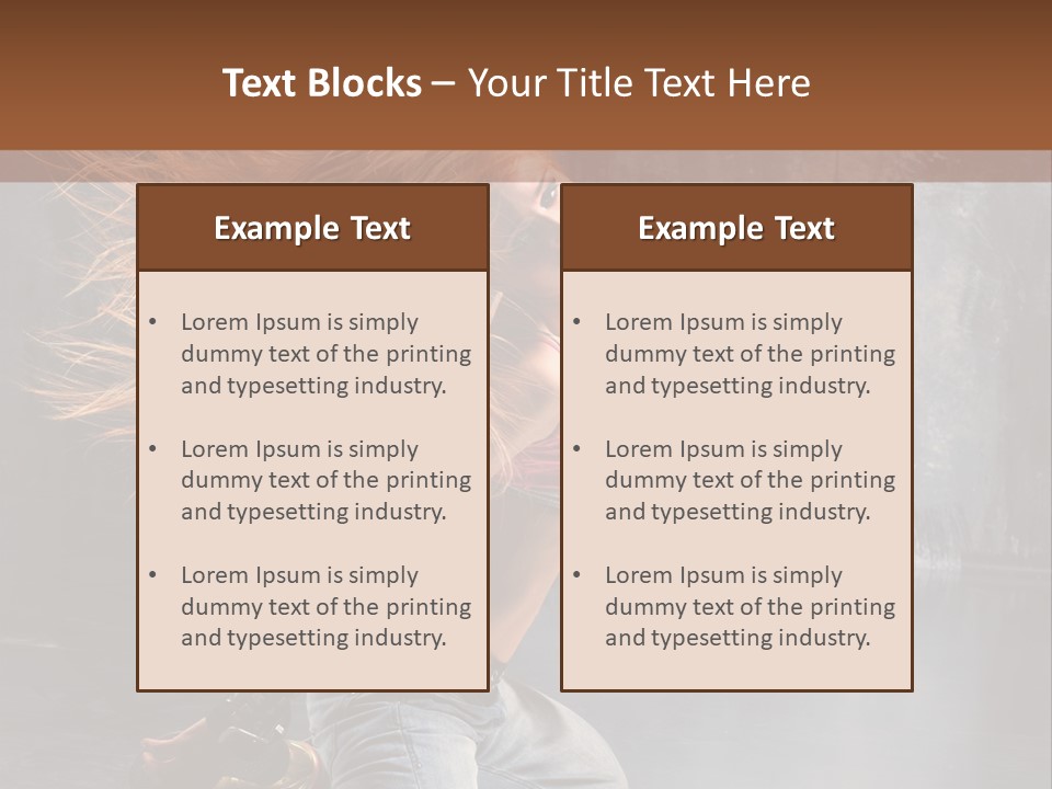 Exercise Modern Fashion PowerPoint Template