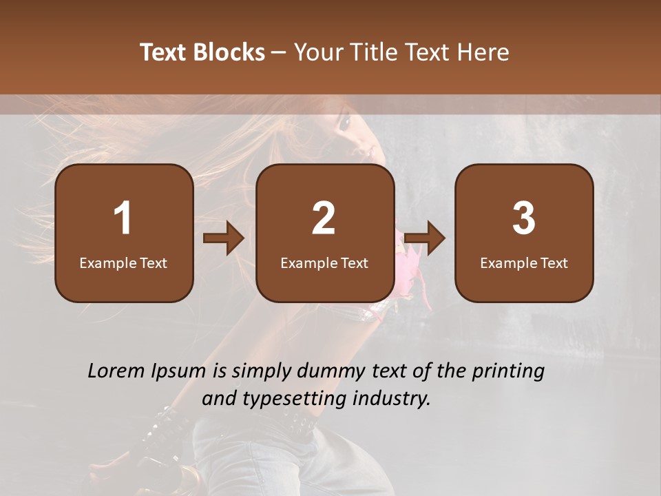 Exercise Modern Fashion PowerPoint Template