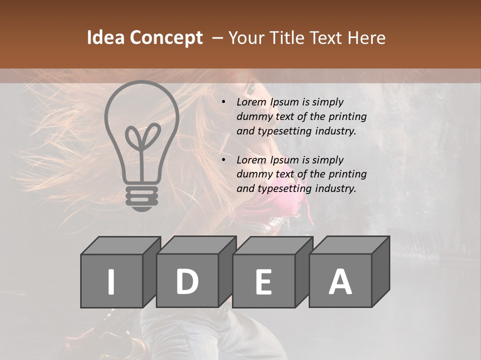 Exercise Modern Fashion PowerPoint Template