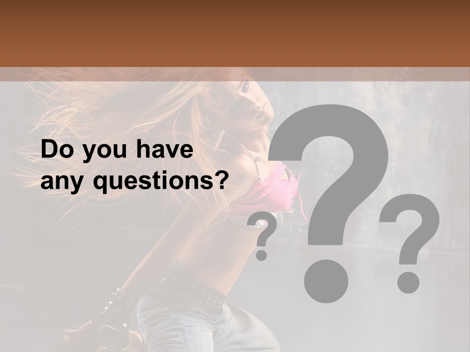 Exercise Modern Fashion PowerPoint Template