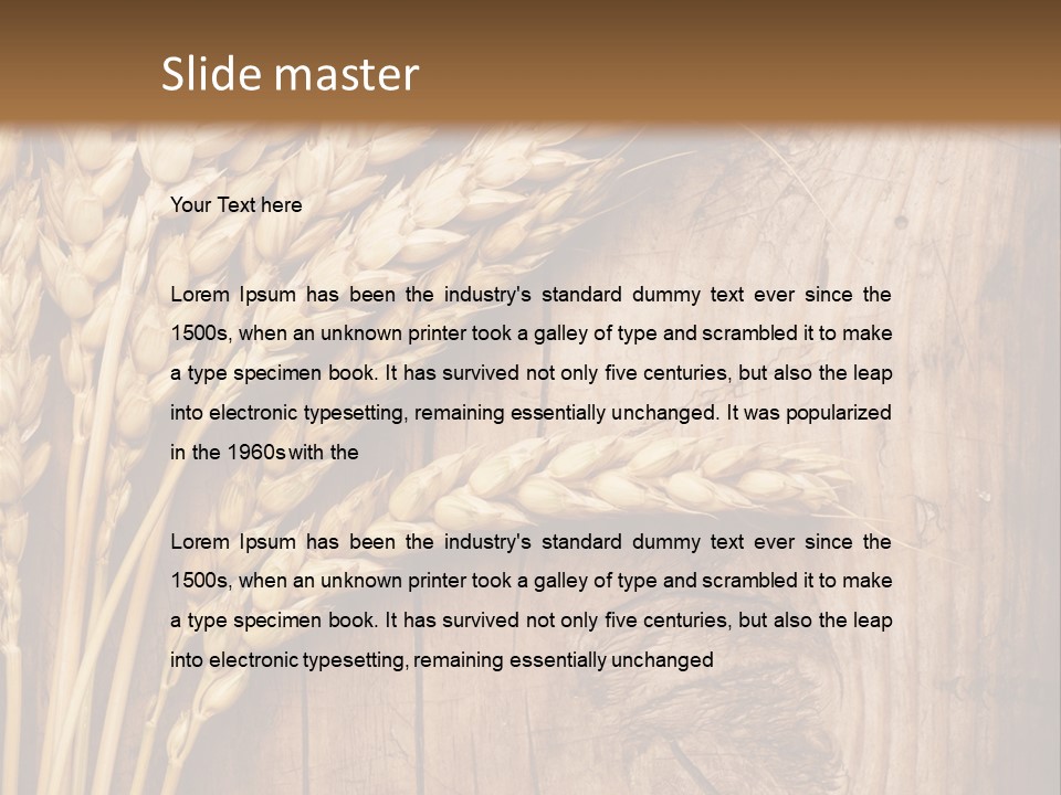 Agricultural Vertical Background PowerPoint Template