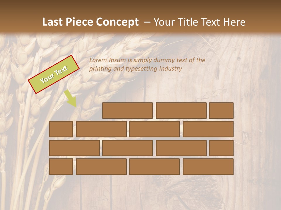 Agricultural Vertical Background PowerPoint Template