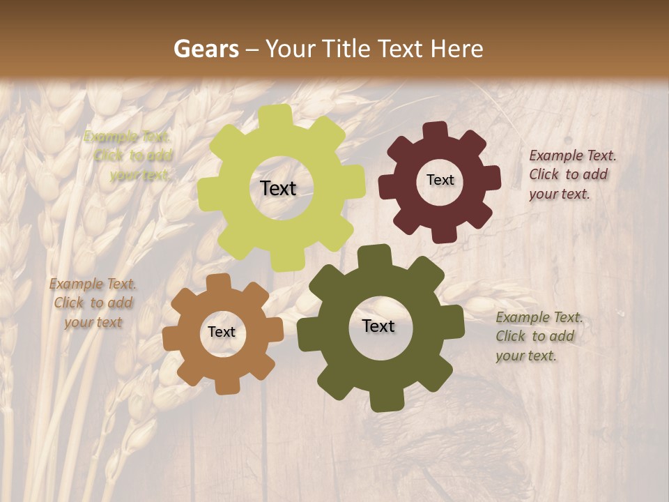 Agricultural Vertical Background PowerPoint Template