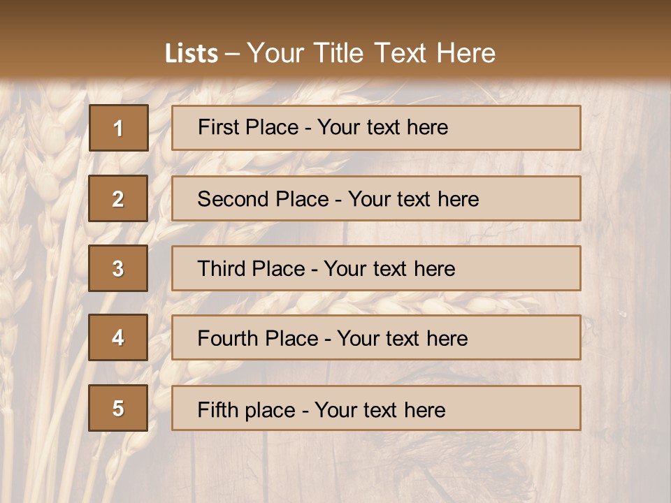 Agricultural Vertical Background PowerPoint Template