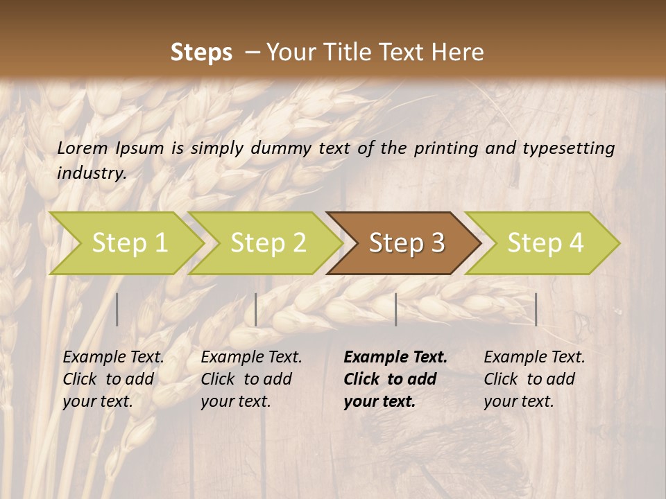 Agricultural Vertical Background PowerPoint Template