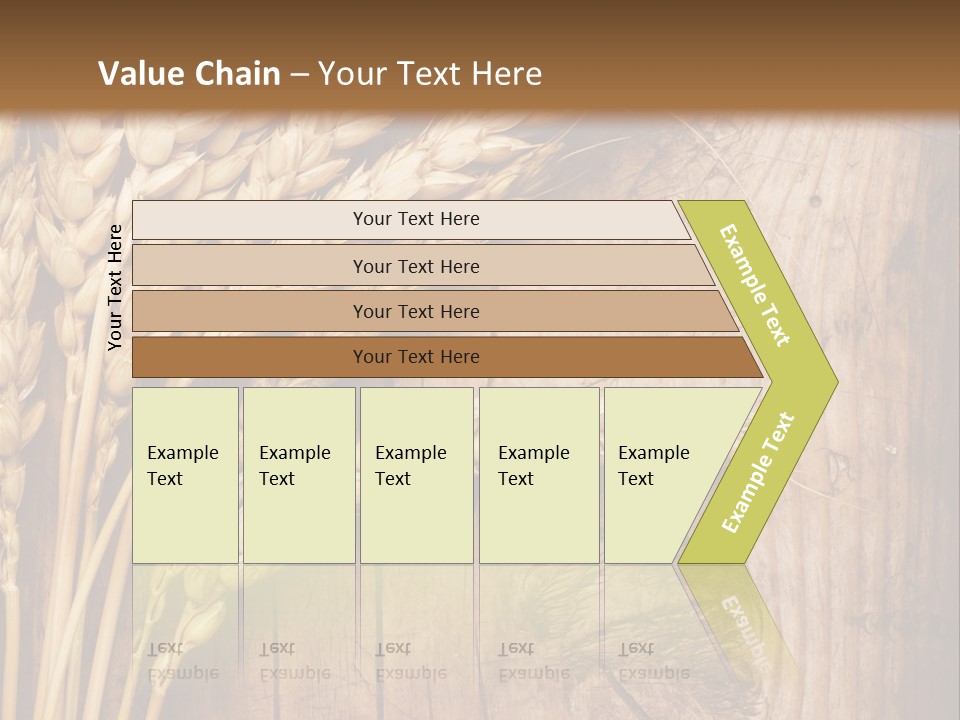 Agricultural Vertical Background PowerPoint Template