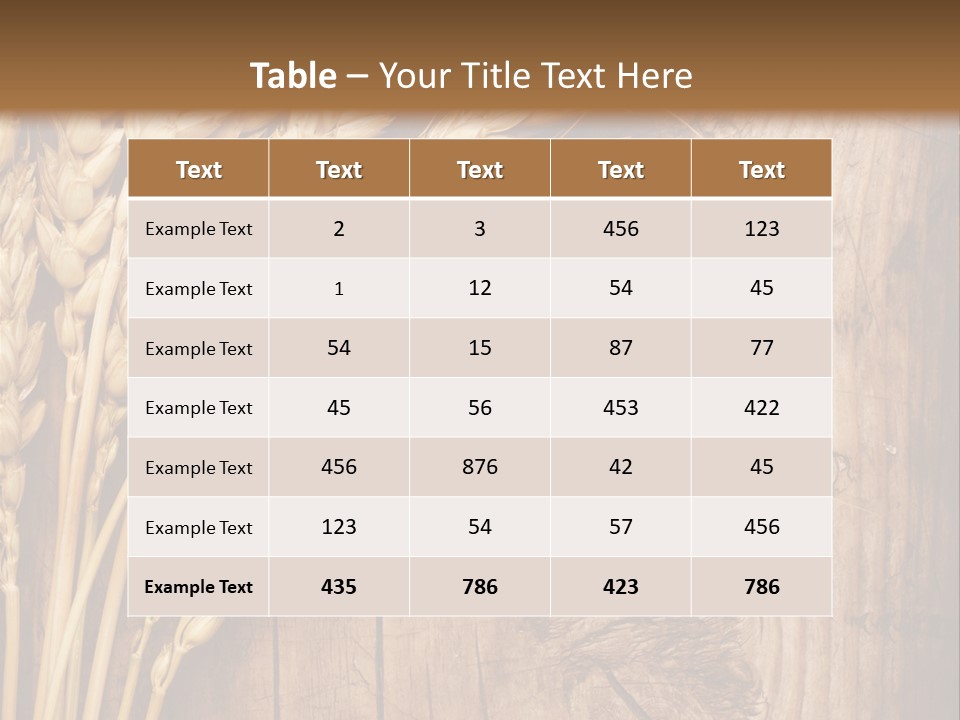 Agricultural Vertical Background PowerPoint Template