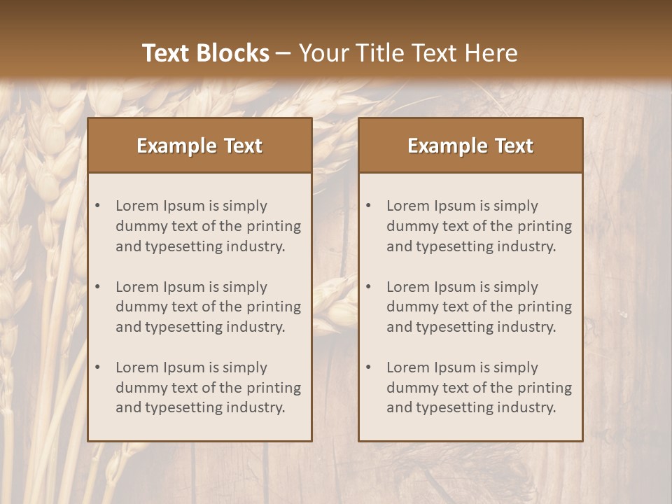 Agricultural Vertical Background PowerPoint Template