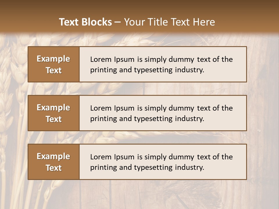 Agricultural Vertical Background PowerPoint Template