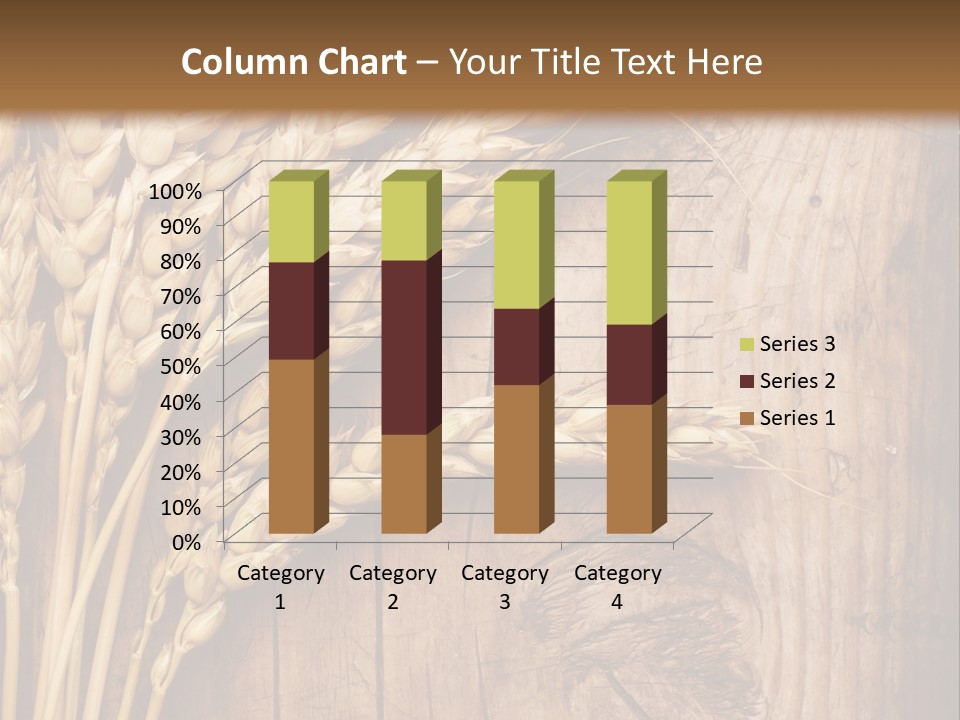 Agricultural Vertical Background PowerPoint Template