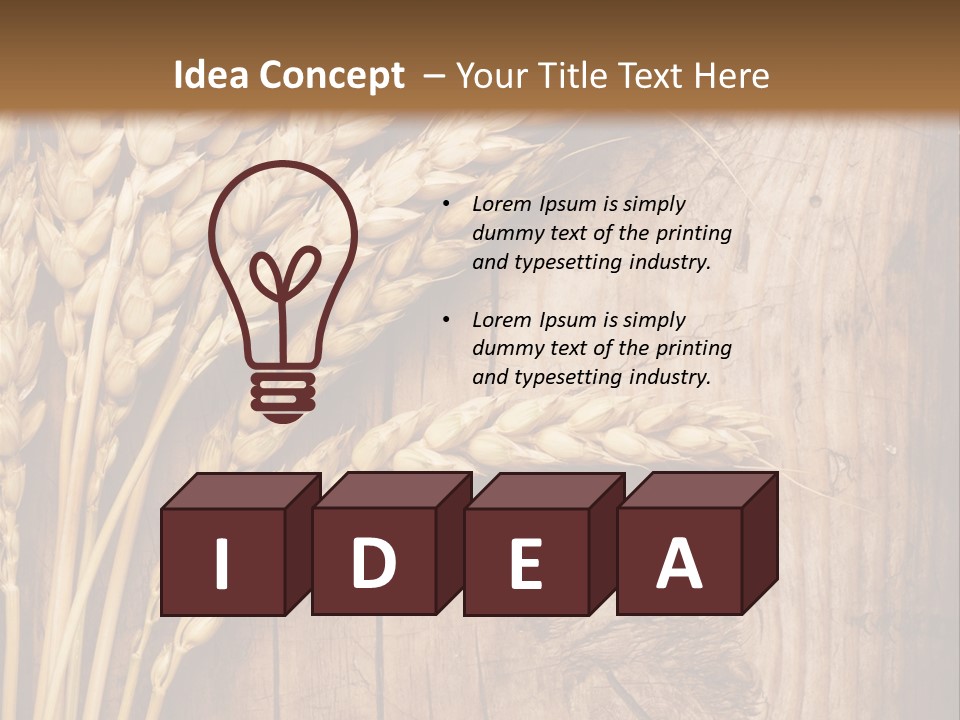 Agricultural Vertical Background PowerPoint Template