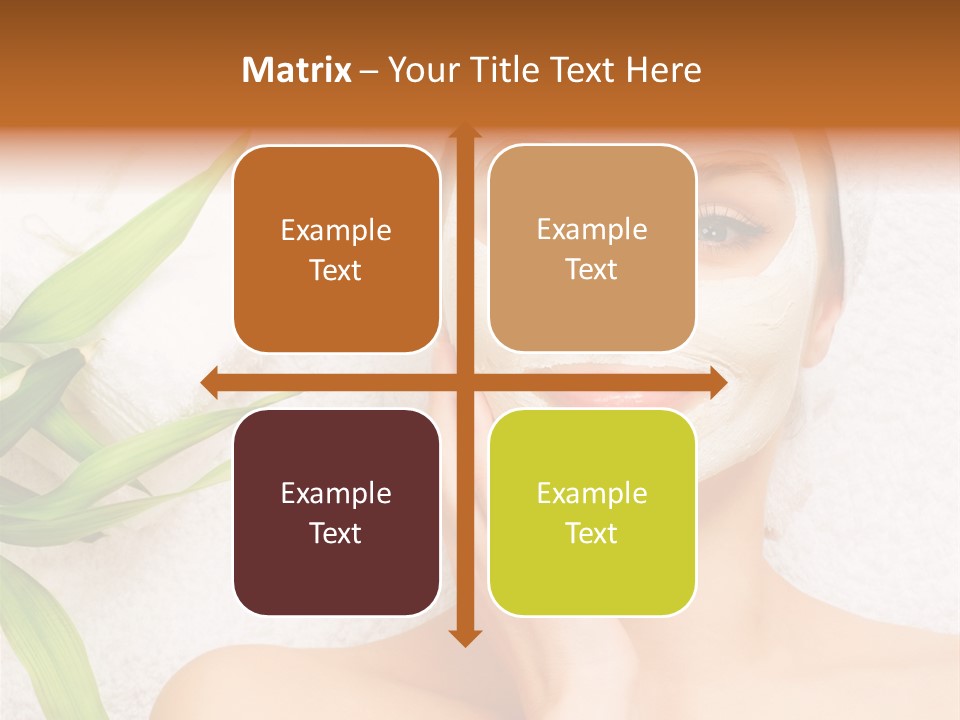 Girl White Health PowerPoint Template