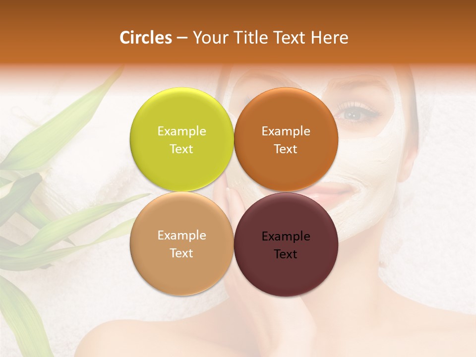 Girl White Health PowerPoint Template