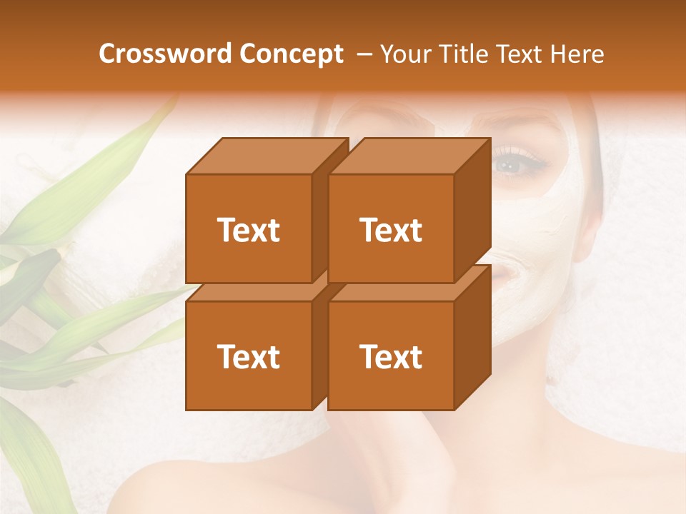 Girl White Health PowerPoint Template