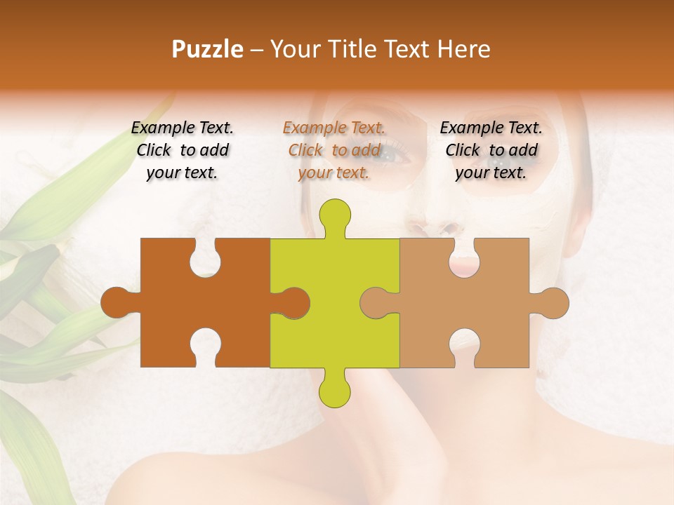 Girl White Health PowerPoint Template