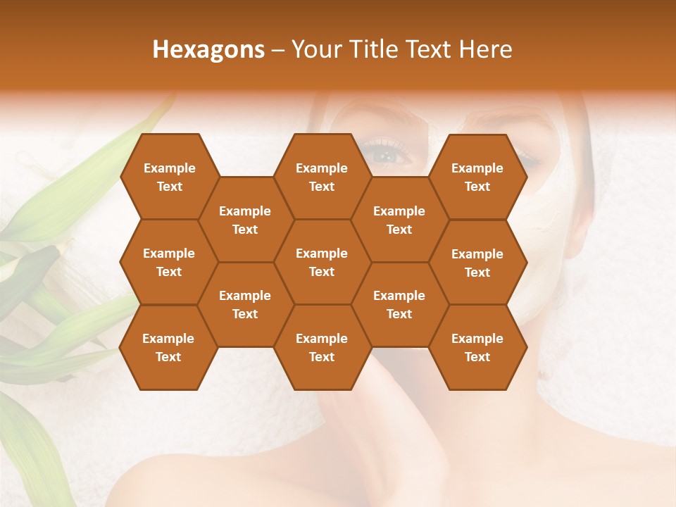 Girl White Health PowerPoint Template