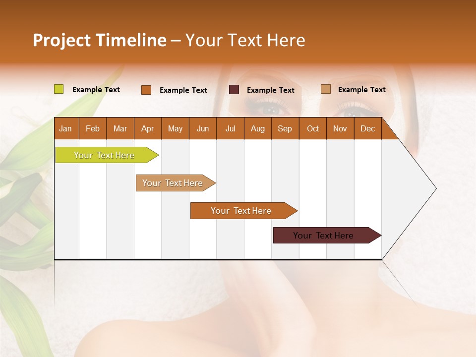 Girl White Health PowerPoint Template