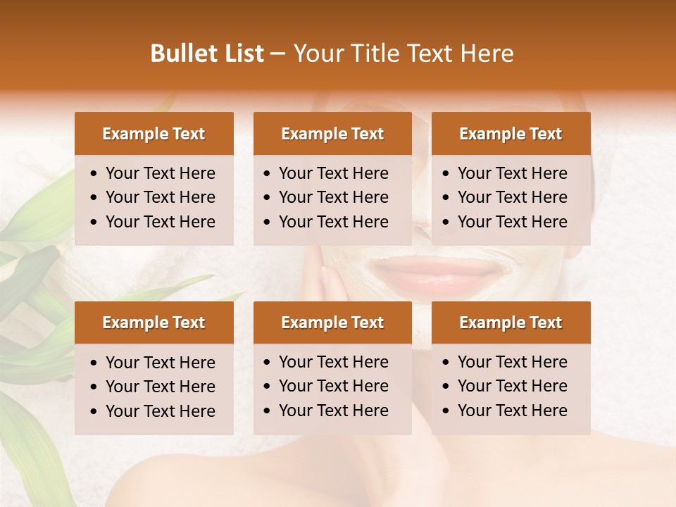 Girl White Health PowerPoint Template